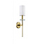 Бра Newport 7320 7321/A brass без абажура 60Вт E14