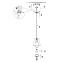 Светильник подвесной Maytoni Roma ARM006PL-01G 40Вт E14