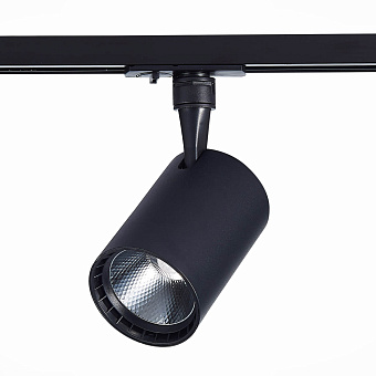 Трековый светильник ST Luce CAMI ST351.436.30.36 30Вт LED матовый чёрный для однофазного трека