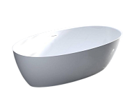 Ванна каменная SALINI ALDA 101911SMRF S-Stone матовая 178х92см отдельностоящая