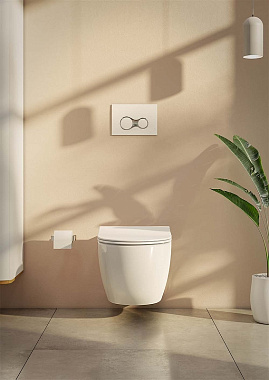 Унитаз подвесной VITRA Sento 7748B003-0075 безободковый без микролифта