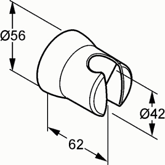 Держатель для душа KLUDI 6305005-00 хром