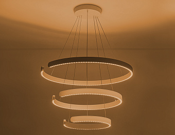 Люстра подвесная Ambrella COMFORT LineTech FL5887 90Вт 3 лампочек LED