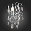 Бра ST Luce ORECCHINI SL846.101.02 80Вт E14