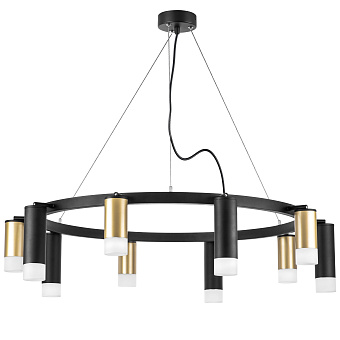 Люстра подвесная Lightstar Rullo LR0204058751 500Вт 10 лампочек GU10