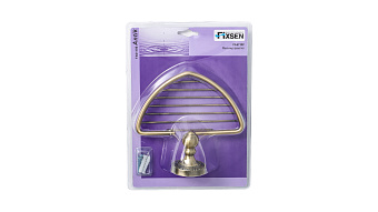 Мыльница FIXSEN ANTIK FX-61109 античная латунь
