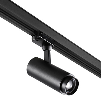 Трековый светильник Novotech NAIL 359031 13Вт LED чёрный для трёхфазного трека