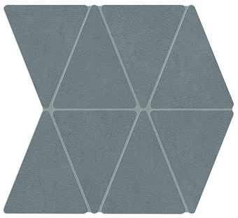 Керамическая мозаика Atlas Concord Италия Boost Natural A7CS Cobalt Mosaico Rhombus 33,8х36,7см 0,496кв.м.