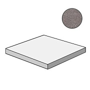 Плитка для ступеней Atlas Concord Италия Kone AALO Grey Scalino Ang 33х33см 0,109кв.м. неполированная