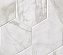 Матовый керамогранит FAP CERAMICHE Roma fLVA Calacatta Esagono 25х21,6см 1,177кв.м.