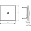Панель смыва IDEAL STANDARD CERAPLUS A3732XJ stainless steel look