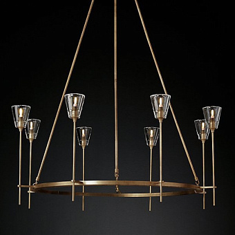Люстра потолочная ImperiumLOFT TORCHE DE VERRE 75676-22 40Вт 8 лампочек G9
