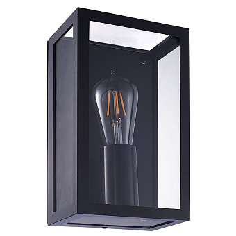 Светильник фасадный Arte Lamp BELFAST A4569AL-1BK 60Вт IP44 E27 чёрный