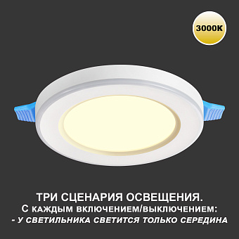 Светильник точечный встраиваемый Novotech SPOT 359018 SPAN 9Вт LED