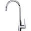 Смеситель для кухни Cisal Kitchen LC00002021 поворотный излив хром
