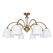 Люстра потолочная Arte Lamp GRACIE A7301PL-8PB 40Вт 8 лампочек E14