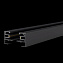 Шинопровод однофазный Maytoni TRX001-113B 3000мм чёрный для трековых светильников