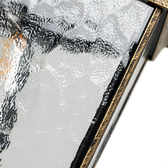 Светильник фасадный Arte Lamp GENOVA A1204SO-1BN 75Вт IP44 E27 золотой/чёрный