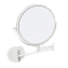 Косметическое зеркало BEMETA MIRROR 112201514 19х19см белый с регулировкой положения