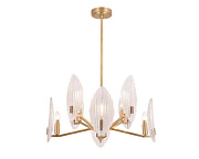 Люстра Newport 35500 35508/C brass 480Вт 8 лампочек E14