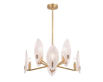 Люстра Newport 35500 35508/C brass 480Вт 8 лампочек E14