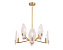 Люстра Newport 35500 35508/C brass 480Вт 8 лампочек E14