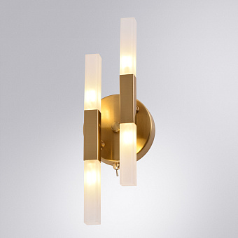 Светильник настенный Arte Lamp RAMONA A7410AP-4PB 3Вт G4