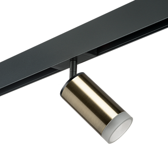 Трековый светильник Lightstar Rullo PRO43130 50Вт GU10 бронза для однофазного трека