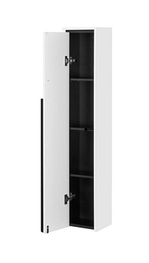 Пенал подвесной ROCA Aneto 7.8574.3.180.6 20,2х23х120,1см чёрный