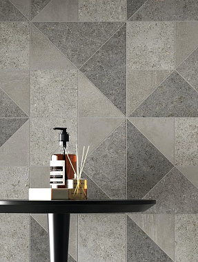 Керамическая мозаика Atlas Concord Италия Boost Stone A7DN Mosaico Cube Cold 30х30см 0,54кв.м.
