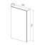 Шкаф зеркальный LEMARK Universal LM50ZS-U 14х50х79см без подсветки