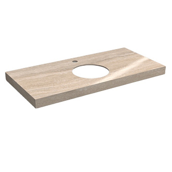 Столешница KERAMA MARAZZI CANALETTO CN100.SG560402R Керамогранит 48х100см Риальто песочный