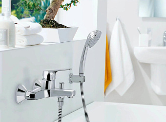 Смеситель для ванны GROHE BauFlow 23601000 хром