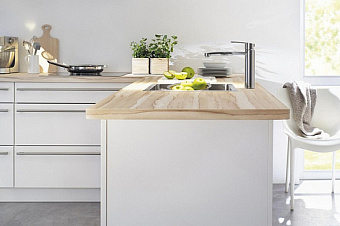 Смеситель для кухни GROHE Eurostyle Cosmopolitan 31159002 поворотный излив хром