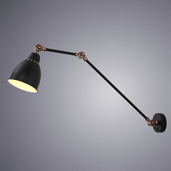 Светильник настенный Arte Lamp BRACCIO A2055AP-1BK 60Вт E27