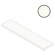 Плитка для ступеней Atlas Concord Италия Marvel Shine A44Z Calacatta Delicato Scalino Silk 37,5х150см 0,563кв.м. сатинированная