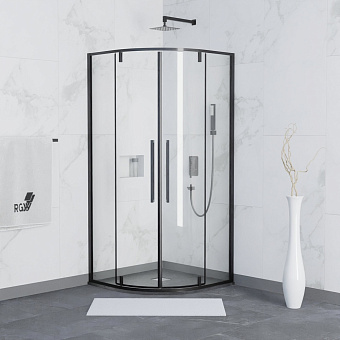 Угловое ограждение RGW Stilvoll 06325388-14 SV-53B 200х80см стекло прозрачное