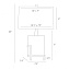Настольная лампа ImperiumLOFT Marble 74272-22 40Вт E14
