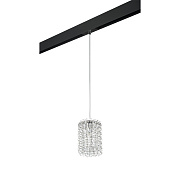 Трековый светильник Lightstar Cristallo PRO795314 40Вт G9 прозрачный для однофазного трека