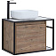 Тумба под раковину подвесная AQUANET Nova Lite Loft 261658 44х75х51,8см
