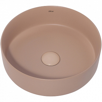 Раковина накладная Abber BEQUEM AC2108MBB 36х36см