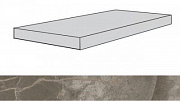 Плитка для ступеней Atlas Concord Россия Allure 620070001761 Grey Beauty Scalino Angolare Sx 33х160см 0,528кв.м. матовая