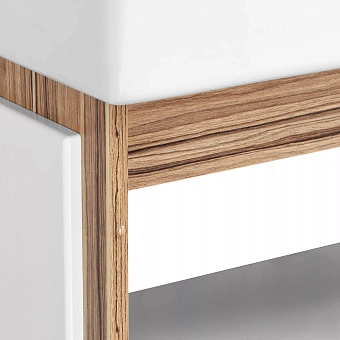 Тумба с раковиной Акватон Эклипс М 24,4х44,7х47,2см