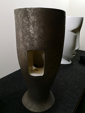 Раковина напольная Kerasan Artwork Moloco 474061 45х51см