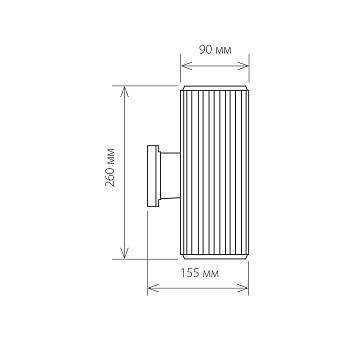 Светильник ландшафтный Elektrostandard Strict a033490 1403 60Вт IP54 E27 чёрный