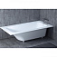 Ванна каменная SALINI ORLANDO 102024M S-Stone матовая 190х100см встраиваемая