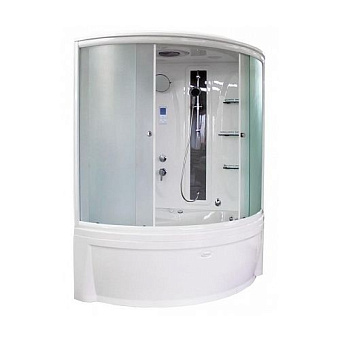 Душевая кабина RADOMIR ВИРСАВИЯ 1-00-1-1-0-0671 170х125х238см стекло матовое