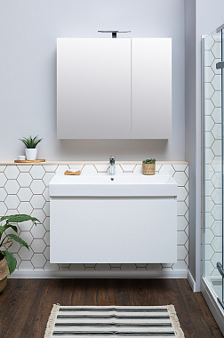 Тумба с раковиной AQUANET Йорк 212594 43,6х98,2х62,2см