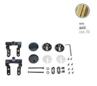 Комплект петель для сиденья ArtCeram HEA112 73