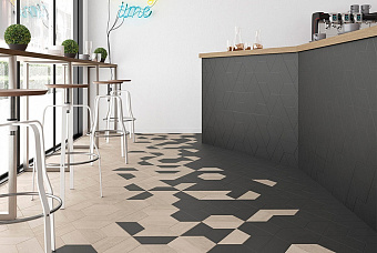 Матовый керамогранит WOW 60 Grad 120281 Grad Trapezium Wood Light 9,8х23см 0,334кв.м.